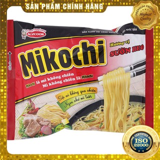 [ Yams Mart ] Combo 3 Mì Mikochi Hương Vị Sườn 80G