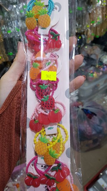 Sỉ 1 vỉ 10 cái kẹp nơ mỏ vịt cho bé gái