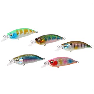 Crankbait Câu cá biển nông Mồi câu với 8 # Móc câu 57mm / 8g Mồi câu cá nước mặn nổi Minnow