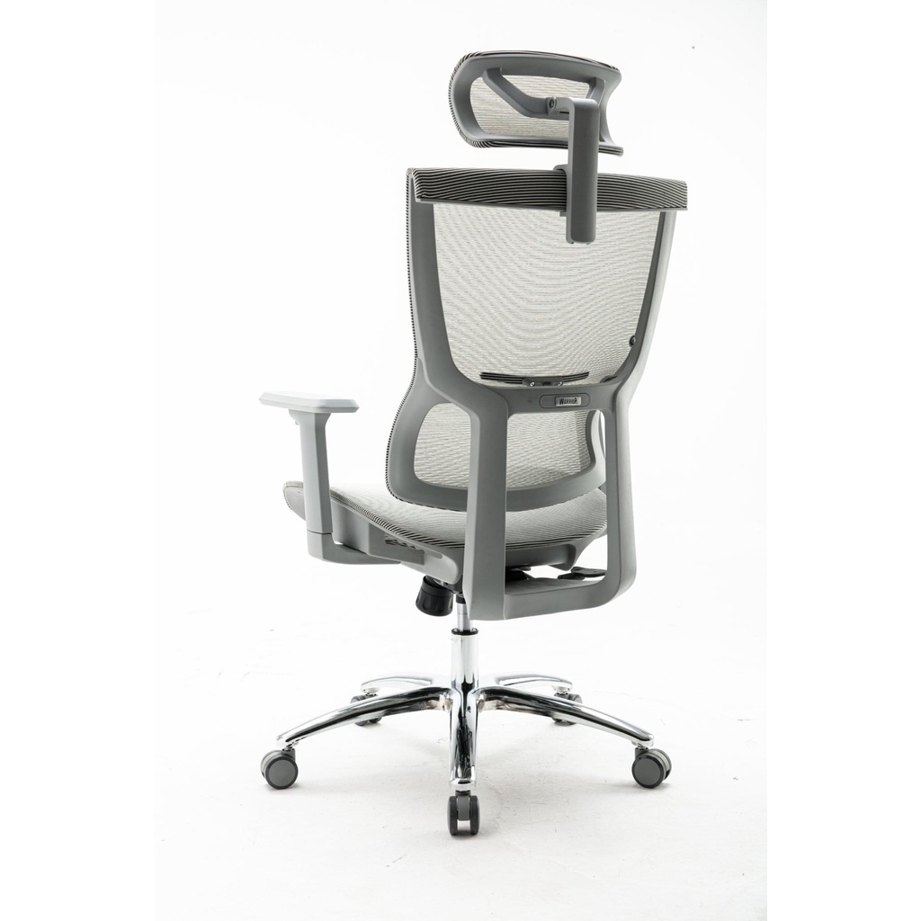 Ghế công thái học ergonomic WARRIOR – Hero series – WEC506 Gray- Bảo Hành Chính Hãng