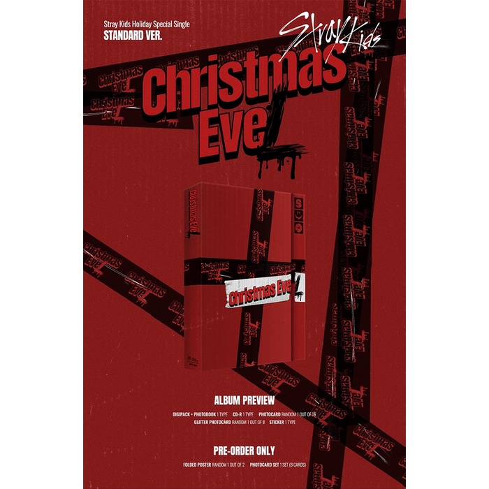 JYP Entertainment STRAY KIDS - Holiday Special Album Christmas Evel