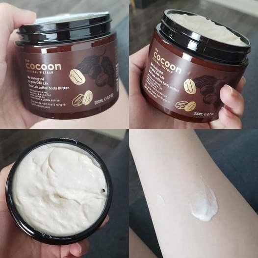 Bơ Dưỡng Thể Cà Phê Đắk Lắk Cocoon