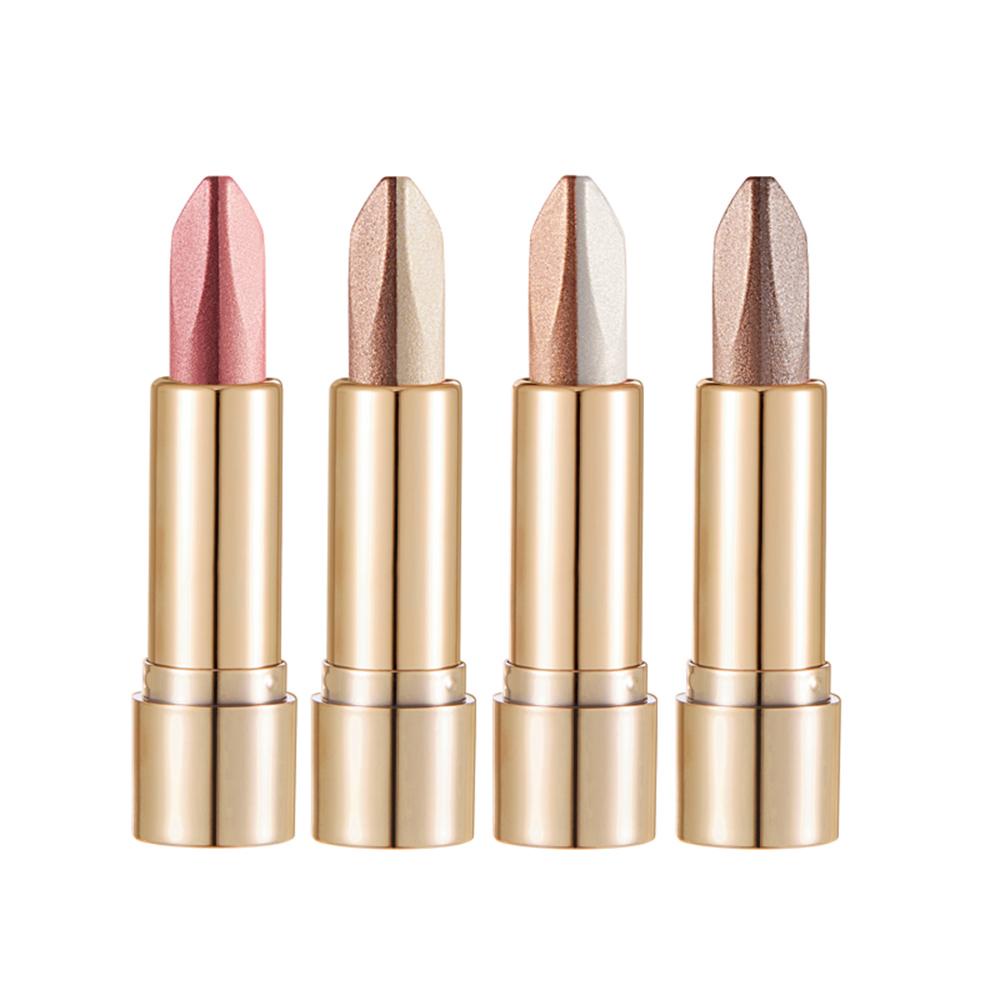 OCEANMAP Phấn Mắt Dạng Bút Hai Màu Sắc Ánh Ngọc Trai Chống Thấm Nước Có Gương Soi Tiện