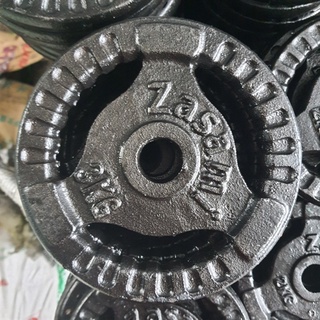Đĩa Tạ Gang ZASAMI Loại 3kg Lỗ Tạ Phi 27