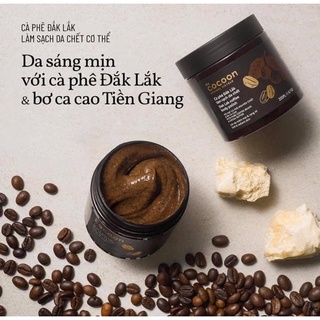 Tẩy tế bào chết body Cocoon 😉