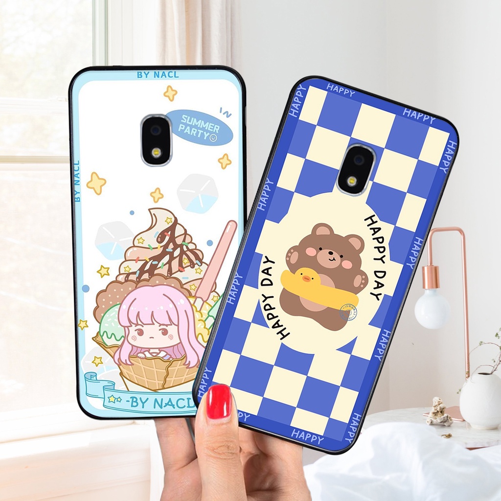 Ốp lưng Samsung Galaxy J3 PRO / J5 PRO / J7 PRO in hình 3D gấu mới nhất - sang - chảnh - ĐẸP- BỀN