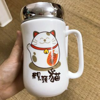 ***Cốc nắp sứ giữ nhiệt***