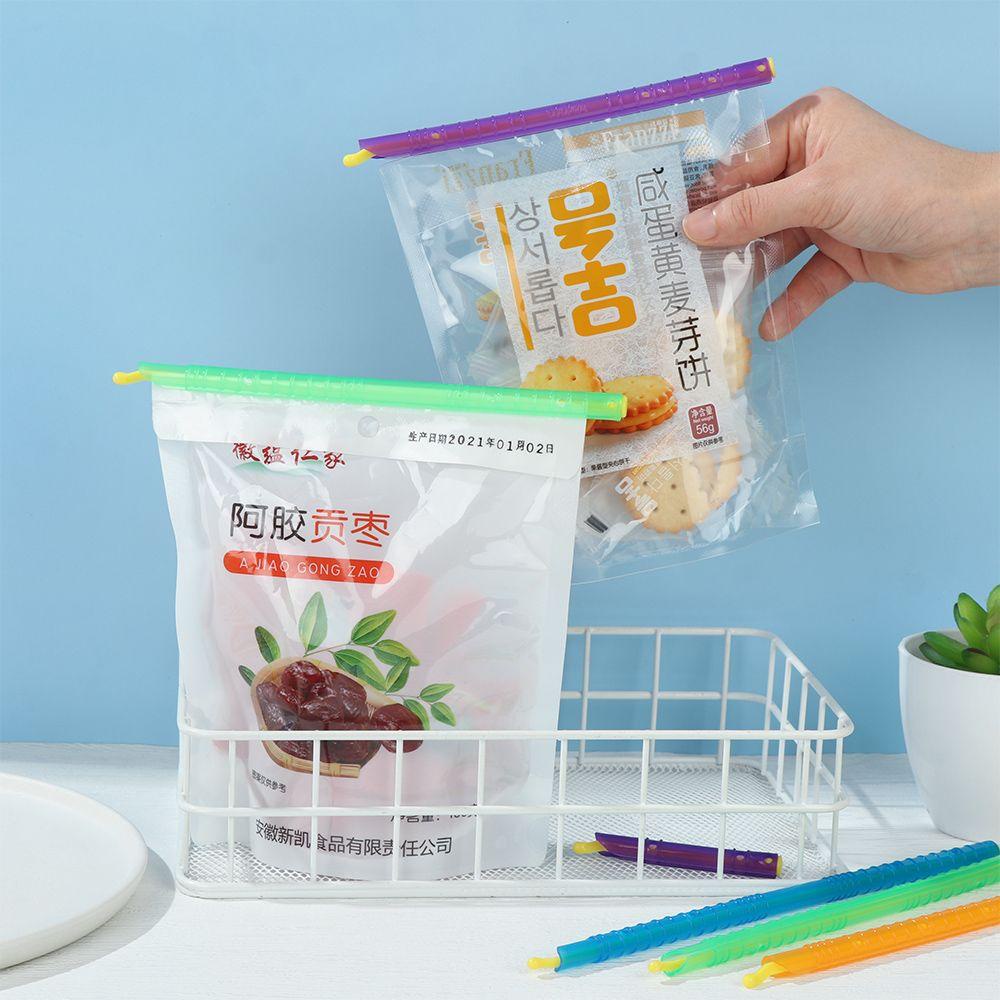 Benytro Set 5 Kẹp Miệng Túi Bảo Quản Thực Phẩm Bằng Nhựa Có Thể Tái Sử Dụng