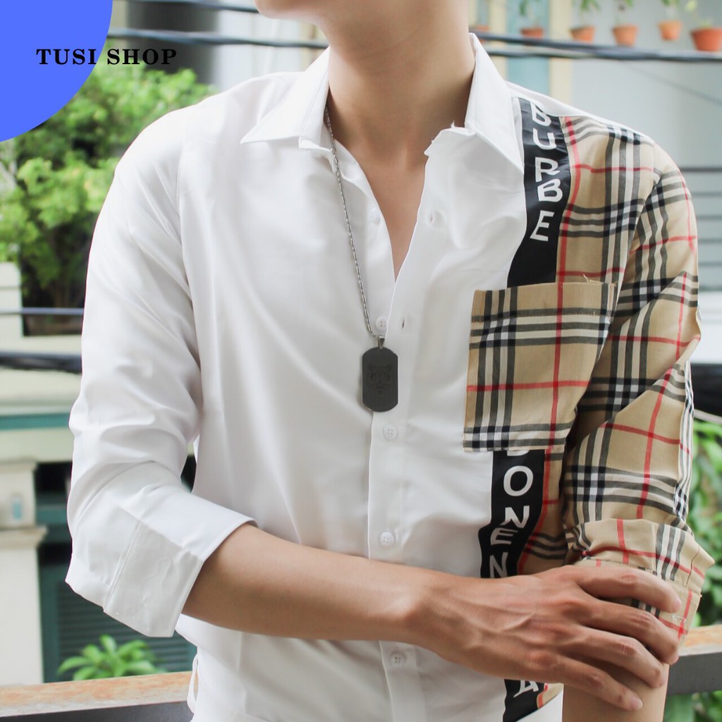 [SIÊU GIẢM GIÁ] Áo sơ mi 3D nam nữ cặp đôi chất liệu kate lụa CARO NHUYỄN | BigBuy360 - bigbuy360.vn