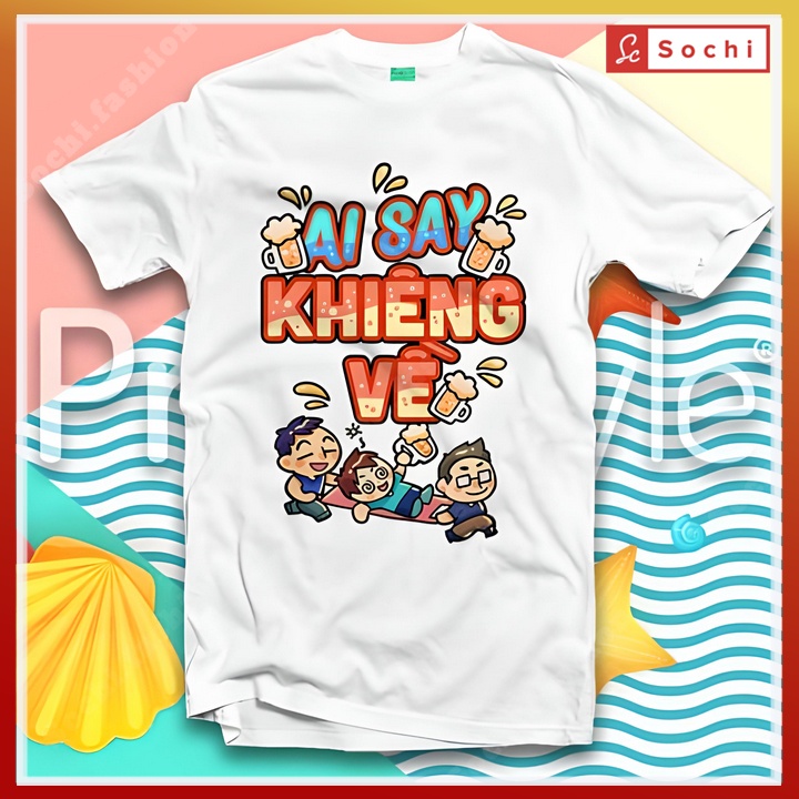 Áo phông đồng phục, áo nhóm đi biển, áo thun đi biển hội nhóm chất cotton dày dặn thoáng mát BSTDP03