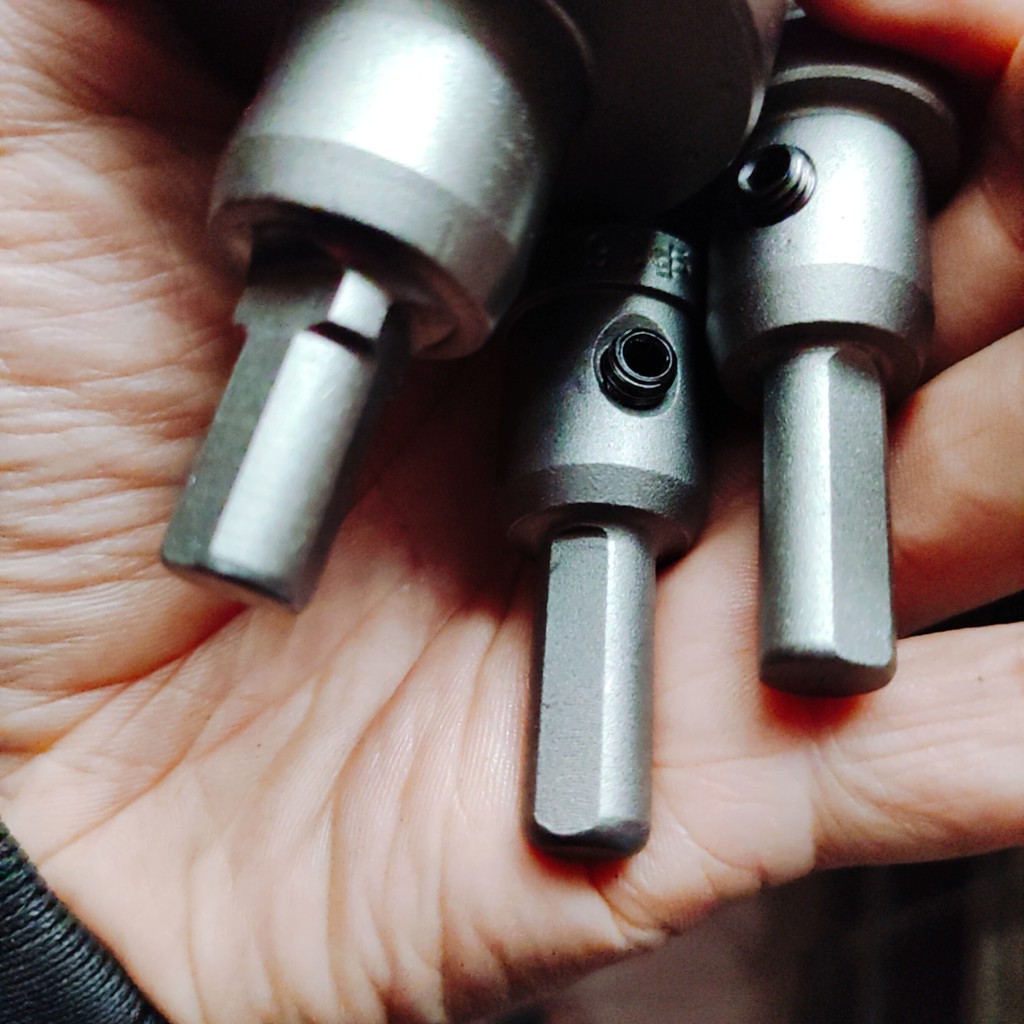 Mũi khoét inox 16-42mm , sắt đầu hợp kim công nghệ Đức Loại 1, mũi khoét kim loại 16-42mm
