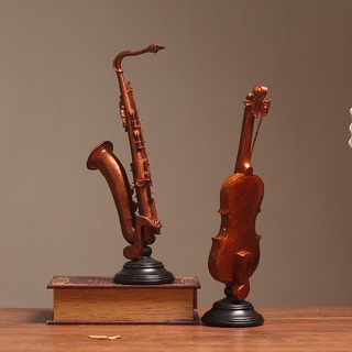 Tượng Đàn Violin & Kèn Saxaphone