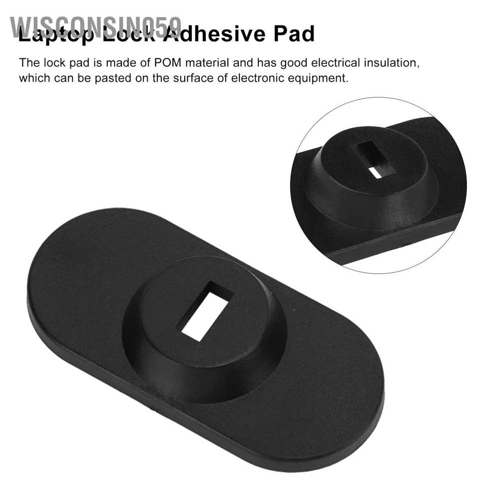 Tấm đế khóa chất liệu POM bảo mật chống trộm cho máy tính xách tay Notebook điện thoại