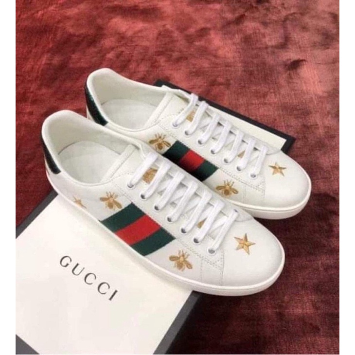 Giày Sneaker GC Thêu Ong Sao  Nam Cao Cấp - Giày GC Cho Nam