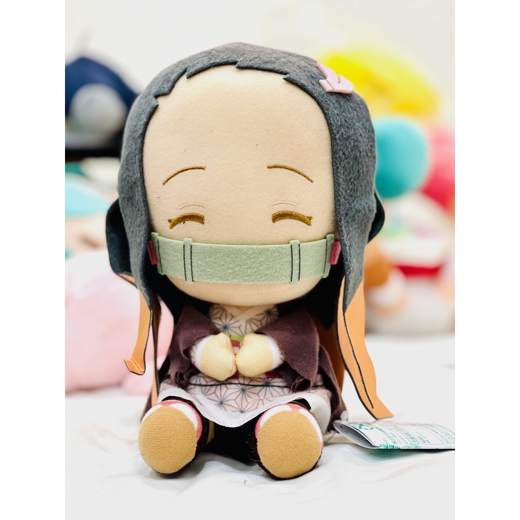 Gấu bông nhân vật phim THANH GƯƠM DIỆT QUỶ - KIMETSU NO YAIBA - Chính hãng BANDAI