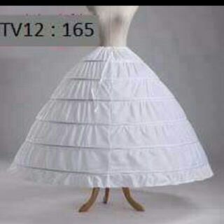 TÙNG VÁY XÒE CHO CÔ DÂU 6 TẦNG
