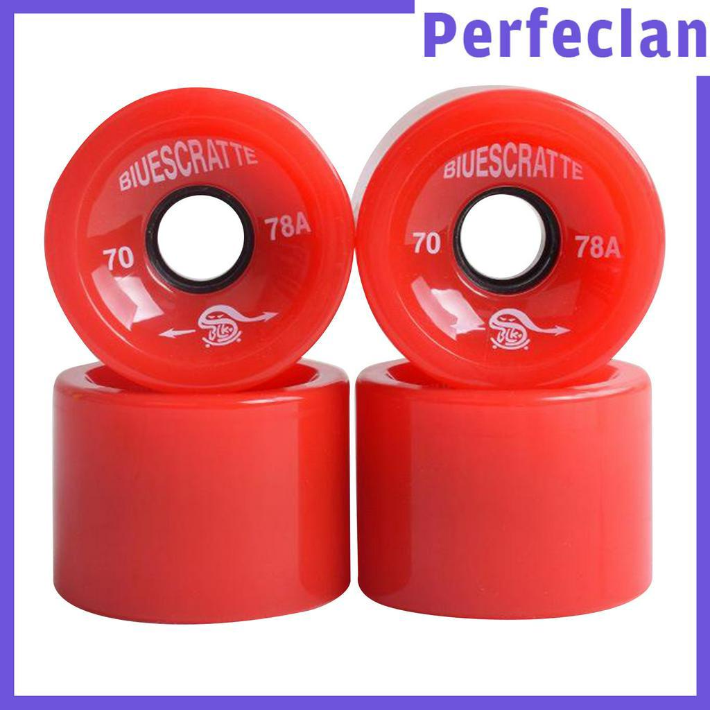 Bộ 4 Bánh Xe Ván Trượt 70X51mm 78A