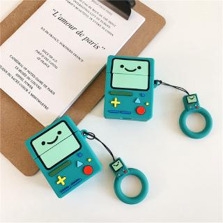 Vỏ Bảo Vệ Hộp Sạc Tai Nghe AirPods 2nd Generation Bluetooth Không Dây Bằng Silicon Chống Sốc Họa Tiết Adventure Time Jake Treasure