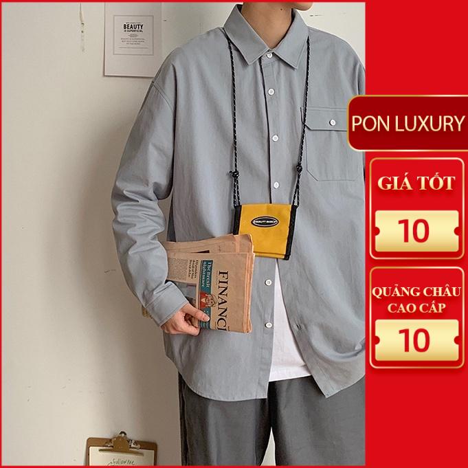 Áo sơ mi nam form rộng dài tay phong cách Hàn Quốc 2022 Quảng Châu Ponluxury hà nội hcm