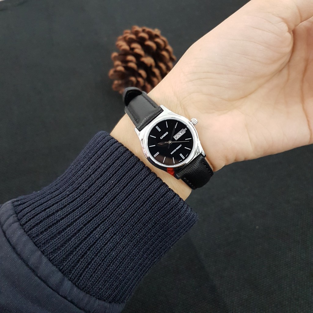 Đồng hồ nữ Casio LTP-V006L-1B2UDF dây da