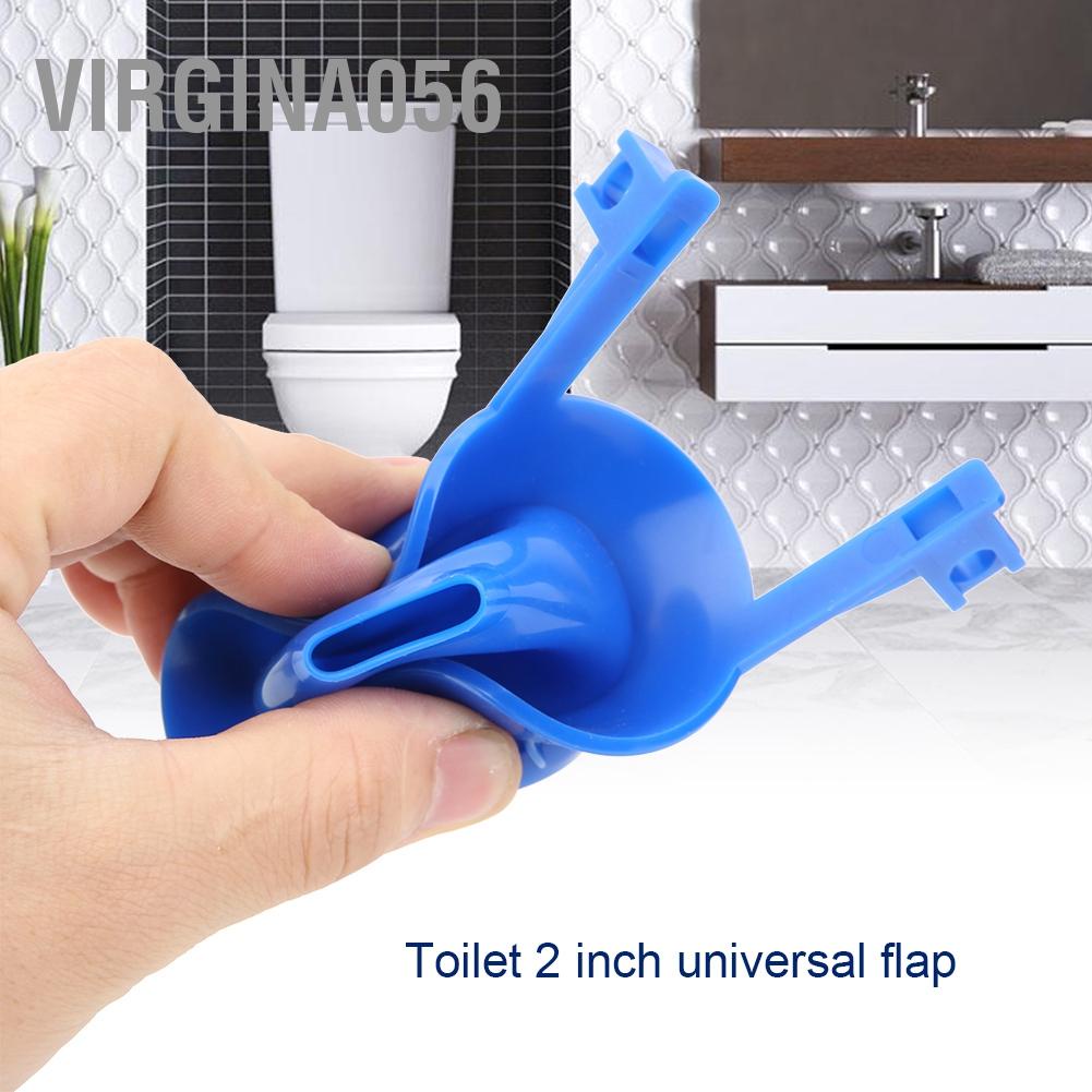 Virgina056 2 cái Van xả cao su chất lượng 7 5cm Phụ kiện bồn cầu Bồn Con dấu chặn nước Nắp đậy van