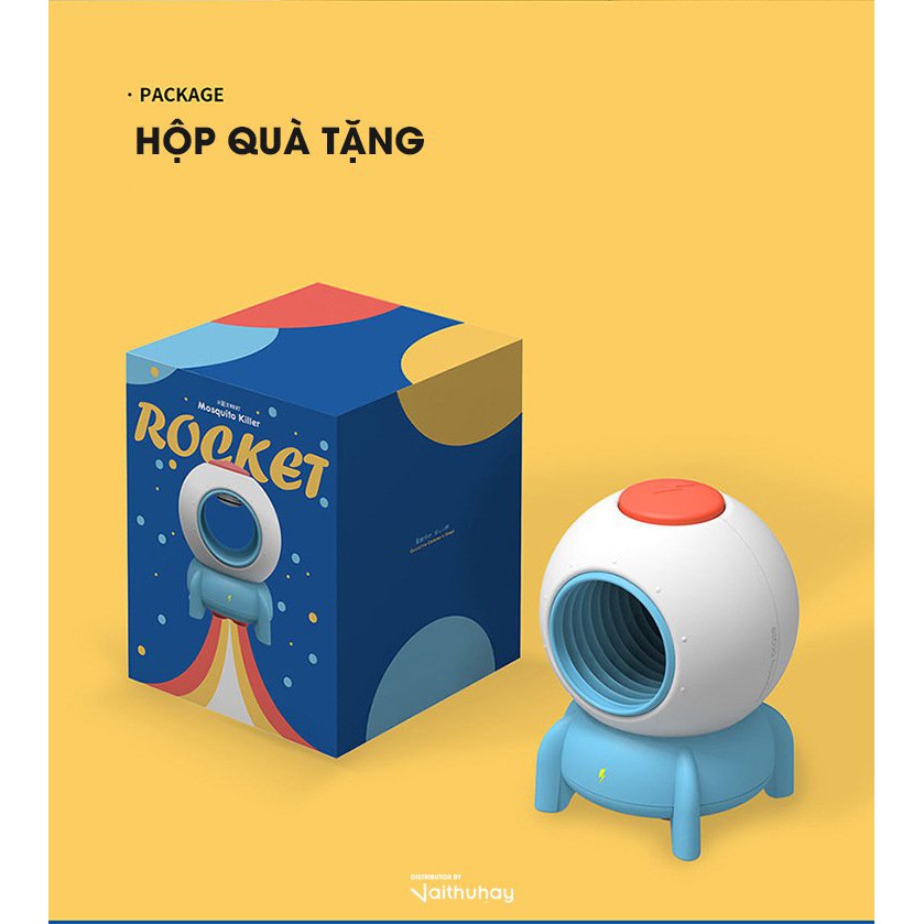 Thiết bị bắt muỗi côn trùng tên lửa Rocket Mosquito Killer of Bcase - The Royal's Furniture