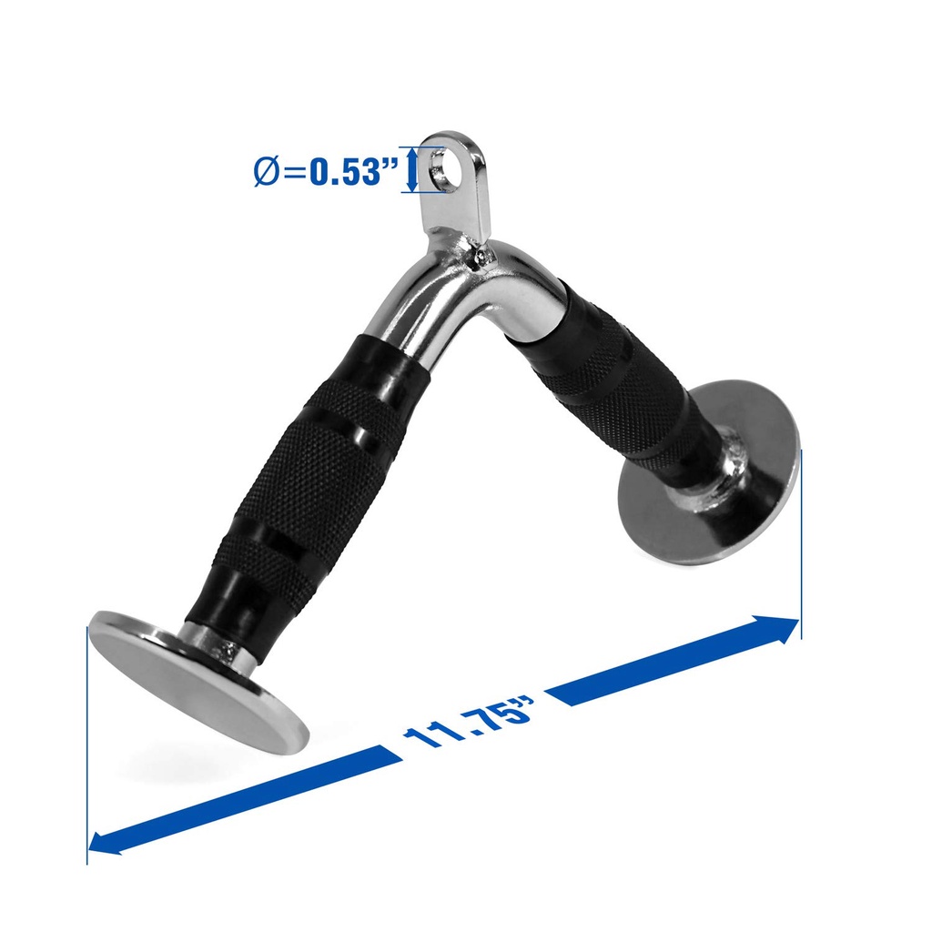 Tay Cầm V-Shaped Bar Kéo Cáp Tập Cơ Tay Sau