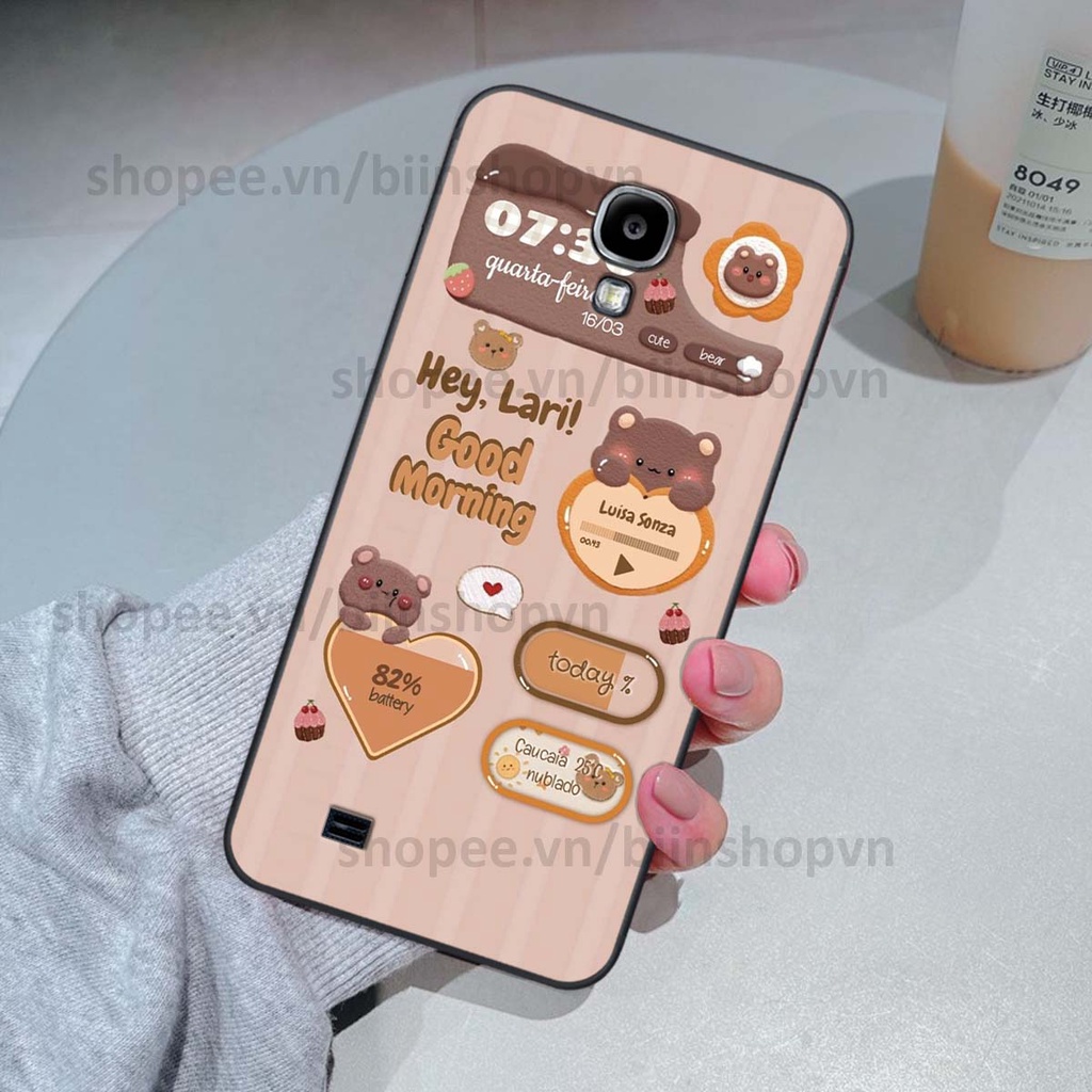 Ốp Samsung S4 / S5 in 3D icon gấu nổi siêu xinh, siêu đáng yêu, cá tính phong cách