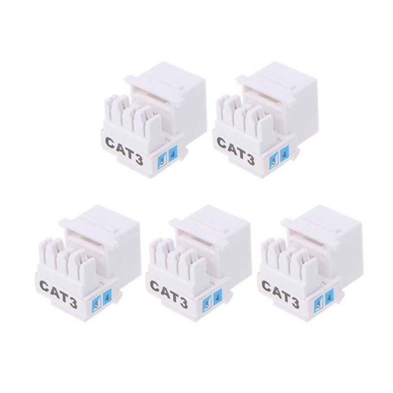 Bộ 5 cái đầu nối module giọng nói điện thoại RJ11 CAT3