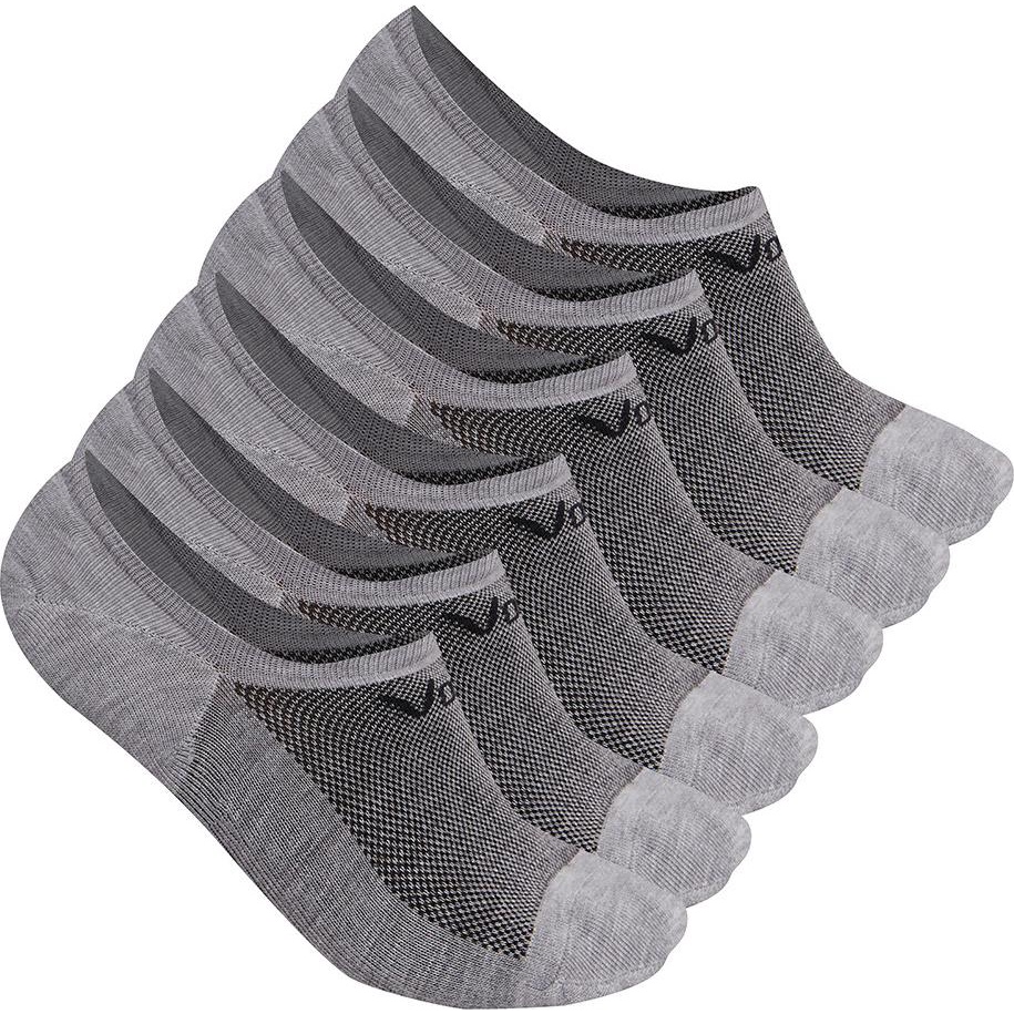 Set 3 đôi tất vớ nam Voga no show sợi tre bamboo hút mồ hôi khử mùi