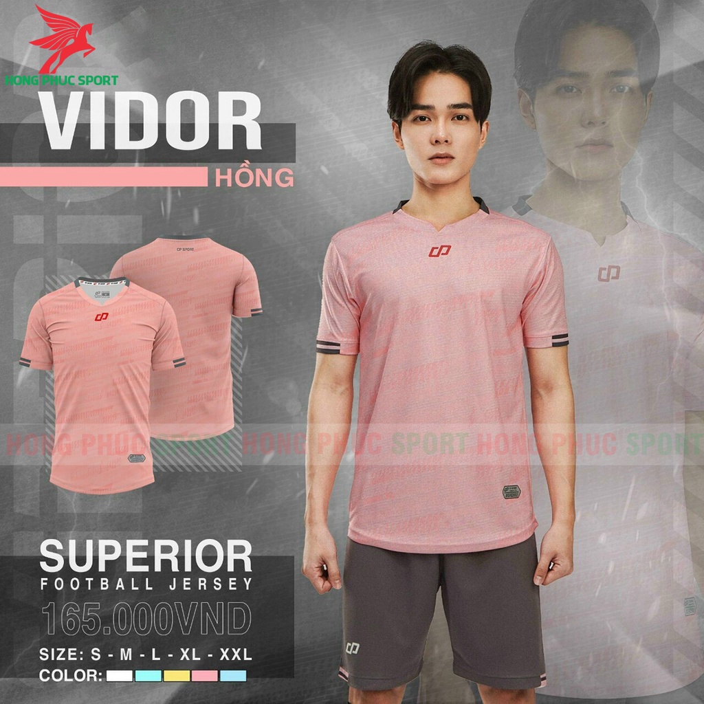 QUẦN ÁO ĐÁ BÓNG CP VIDOR Không LOGO -Đồ thể thao, đá banh, Quần áo bóng đá Cao Cấp