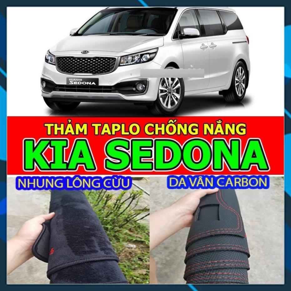 THẢM TAPLO KIA SEDONA THẢM LÓT TAPLO XE HƠI CAO CẤP 3 LỚP NHUNG LÔNG CỪU DA VÂN CARBON BẢO HÀNH 24 THÁNG CÓ CHỐNG TRƯỢT