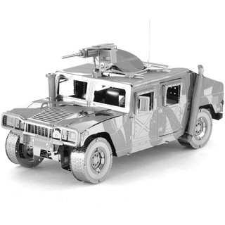 Mô Hình Lắp Ráp Kim Loại 3d xe quân sự humvee