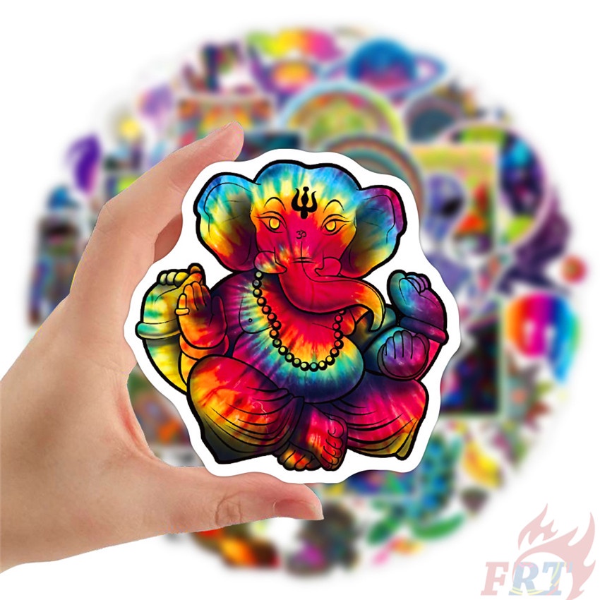 ❉ Bộ 02 Sticker Bohemia Dán Trang Trí ❉ Bộ 50 Miếng Dán Chống Thấm Nước Họa Tiết Doodle Thời Trang DIY