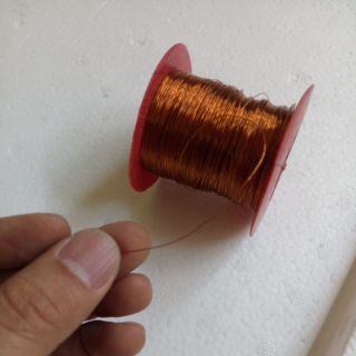 CUỘN DÂY ĐỒNG 100gram bọc cách điện 100%