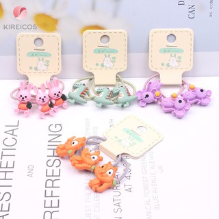 Set 3 Dây Cột Tóc Thú nhiều Mẫu Cho Bé  B192
