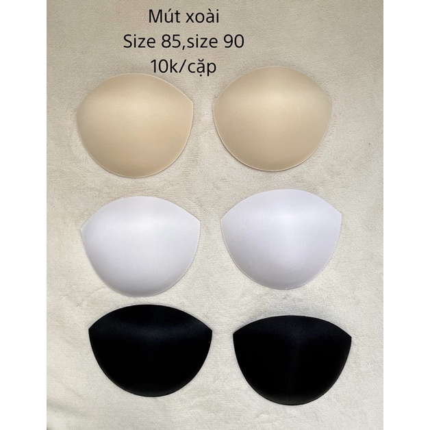 Mút xoài may áo lót corset