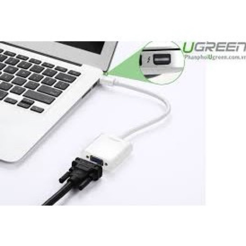 Cáp chuyển đổi mini ditsplayport- vga chuẩn dài 20cm