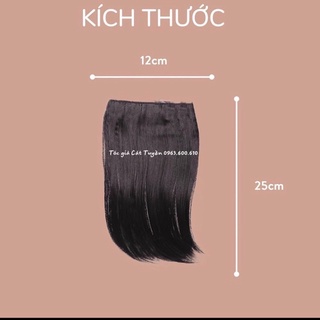 [Ảnh+video thật] phím kẹp PHỒNG CHÂN TÓC, tóc giả KẸP PHỒNG TÓC(1 phím kẹp)