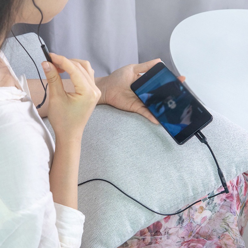 Dây Cáp Chuyển Đổi Alli 4 44 Type c Sang 3 5mm Khuếch Đại Âm Thanh Ultra Note