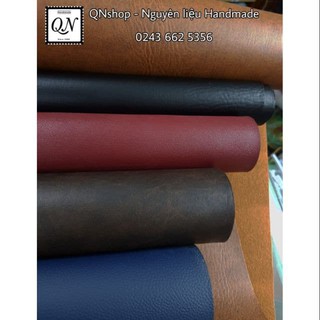 vải da dày may túi, ví