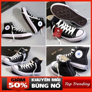 Giày thể thao cv Đen cao cổ size nam nữ
