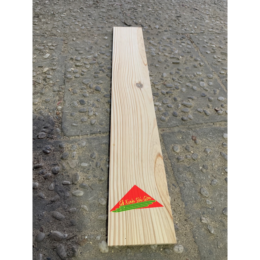 Tấm gỗ thông dài 80cm, rộng 12cm, dày 1cm đã bào đẹp 4 mặt phù hợp để trang trí, chế loa bluetooth, DIY