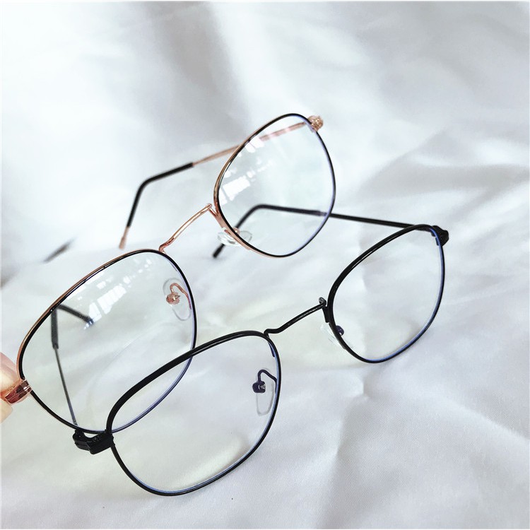 Mắt Kính MATA Gọng Kim Loại Chống Tia Sáng Xanh Thời Trang