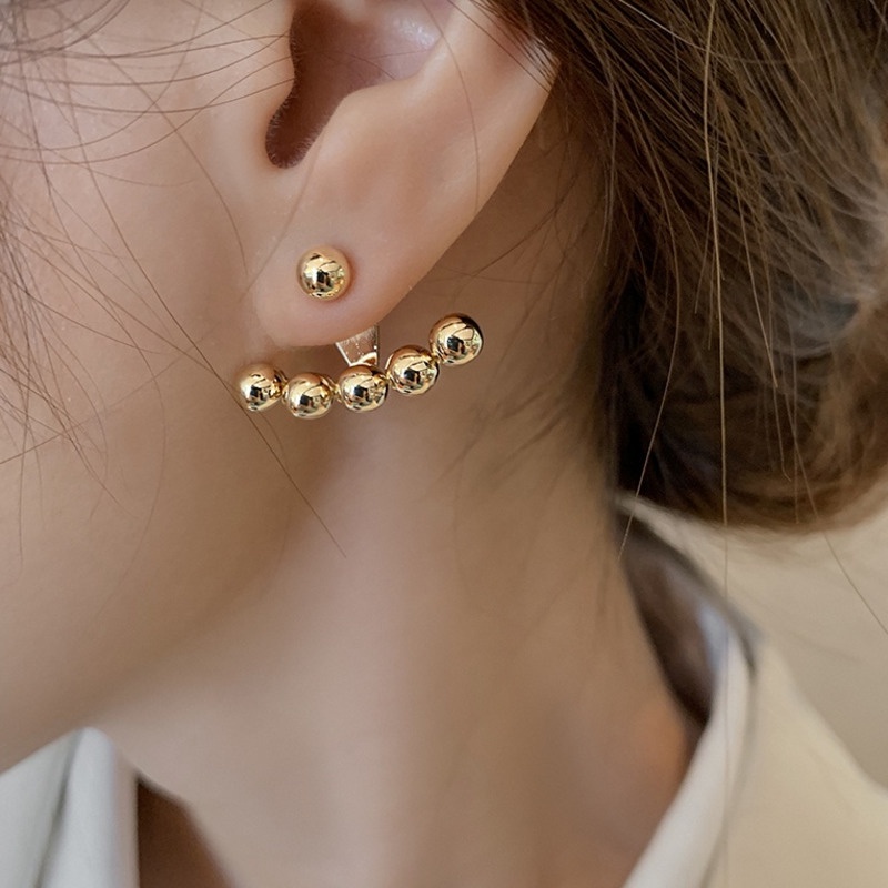 Khuyên Tai Phong Cách Retro Đơn Giản