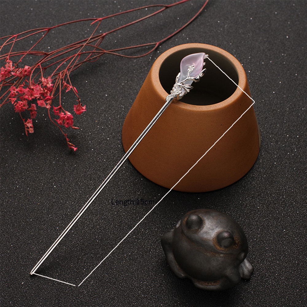 Trâm cài tóc bằng kim loại phong cách cổ điển cho nữ