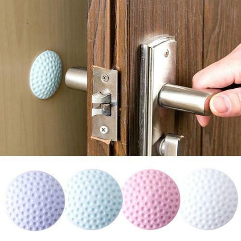 Miếng dán tường chặn cửa chống va đập hình tròn