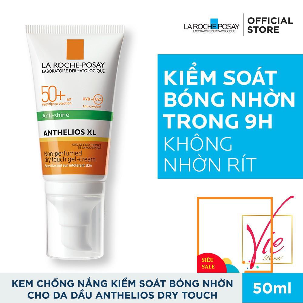 La Roche Posay Anthelios Gel Cream SPF 50+ Kem chống nắng La Roche Posay kiểm soát bóng nhờn cho da dầu