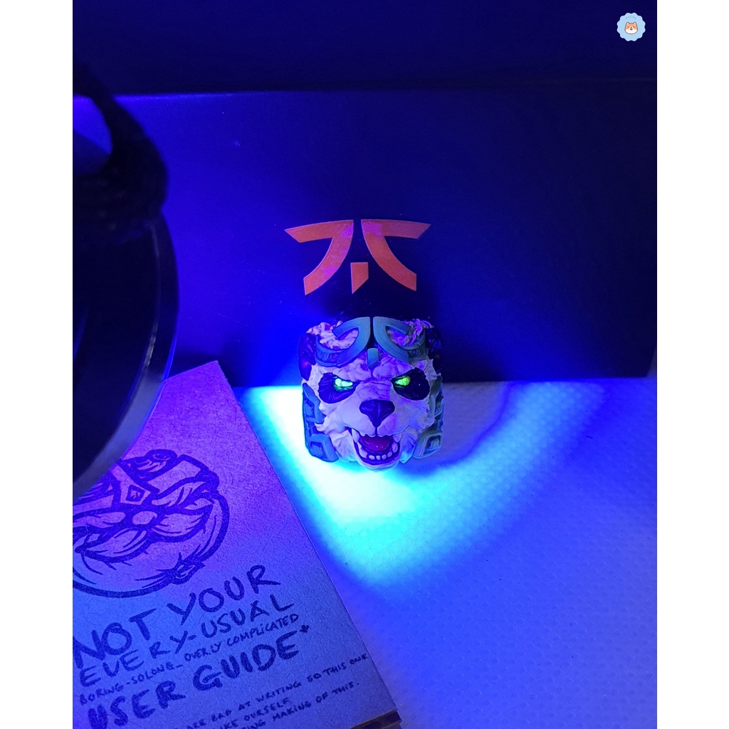 Keycap artisan nghệ thuật dành cho bàn phím cơ Jade Panda - Chính hãng  Dwarf Factory