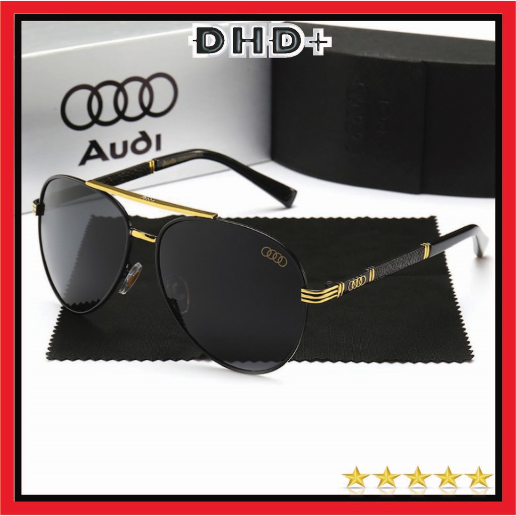 [HOT SALE] Kính mát thời trang nam Audi 501 phân cực polarized chống tia UV400